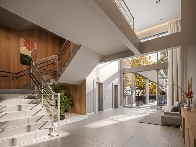 Foto do Apartamento - Apartamento à venda 3 Quartos 1 Suite 1 Vaga 69M² Vila Guilhermina São Paulo - SP | Oásis Condomínio Clube | Lares e Andares Imóveis