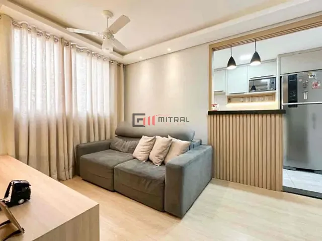 Apartamento 2 quartos e 1 banheiro, à venda, no bairro Gleba Ribeirão Limeiro em Londrina