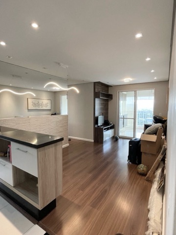 Foto do Apartamento - 🌇 Sofisticação e Conforto no Belém – 71m² com 3 Dormitórios, 1 Suíte, Sacada com Skinglass! à 800m da Estação Belém!  ✨ | Organização Imobiliária Açores