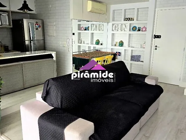 Apartamento com 65m² 1 quarto e 2 banheiros, à venda, no bairro Jardim Aquárius em São José dos Campos