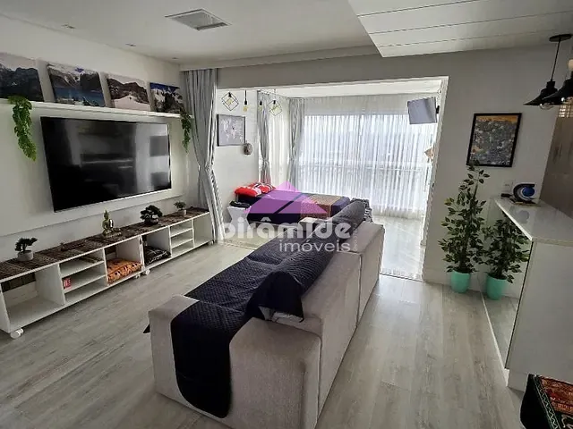 Apartamento com 65m² 1 quarto e 2 banheiros, à venda, no bairro Jardim Aquárius em São José dos Campos