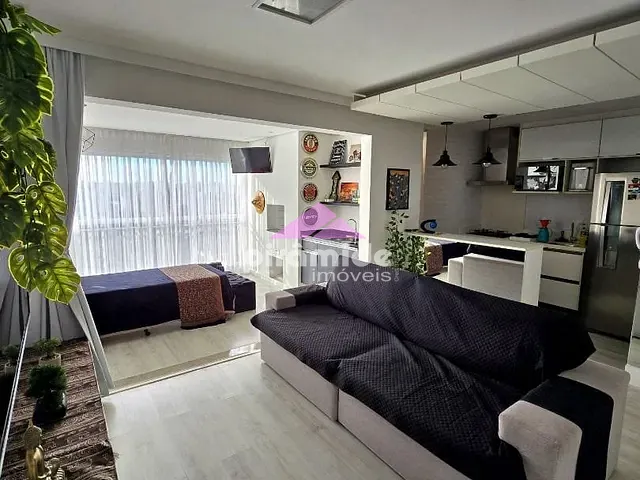 Apartamento com 65m² 1 quarto e 2 banheiros, à venda, no bairro Jardim Aquárius em São José dos Campos