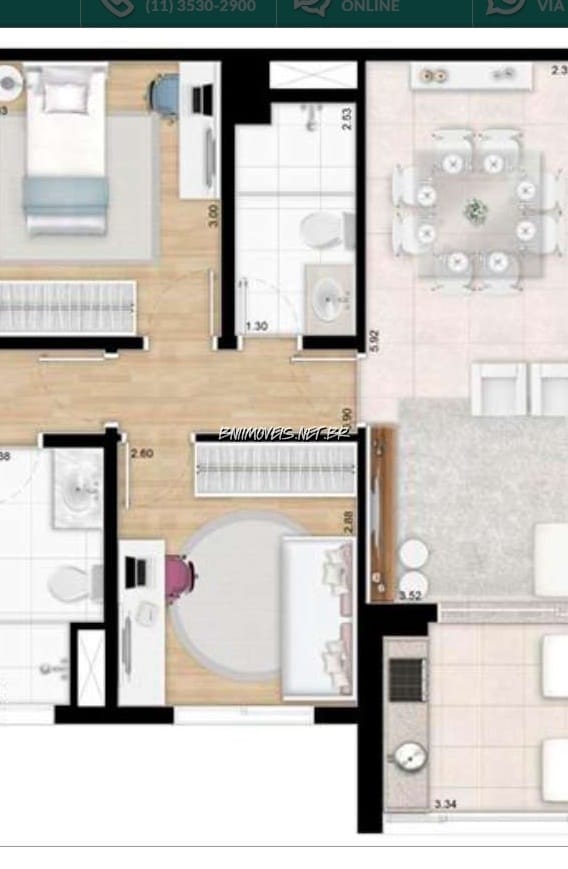 Apartamento, 3 quartos, 215 m² - Foto 35