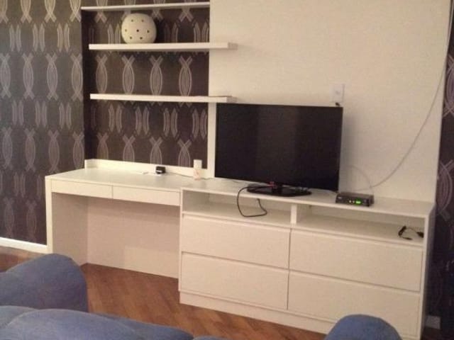 Foto do Apartamento - Apartamento com 1 dormitório para alugar, 58 m² por R$ 1.800,00/mês - Jardim Aquarius - São José dos Campos/SP | RUSSI IMÓVEIS