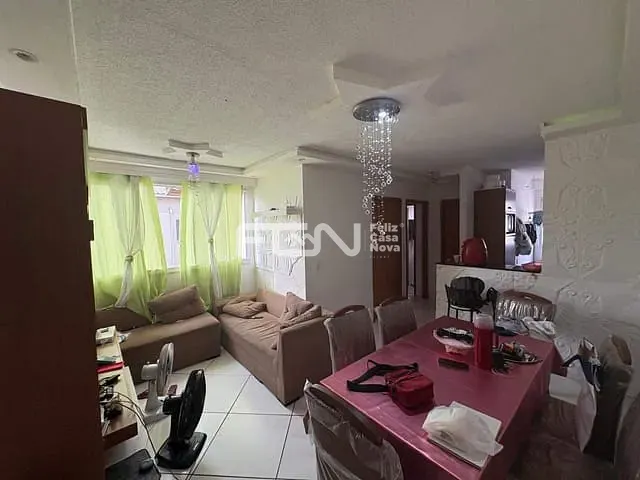 Apartamento 2 quartos e 1 banheiro, à venda, no bairro Jardim Limoeiro em Camaçari