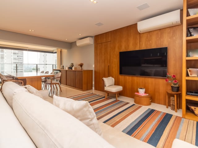 Apartamento com 145m² 3 quartos e 5 banheiros, à venda, no bairro Jardim das Acácias em São Paulo