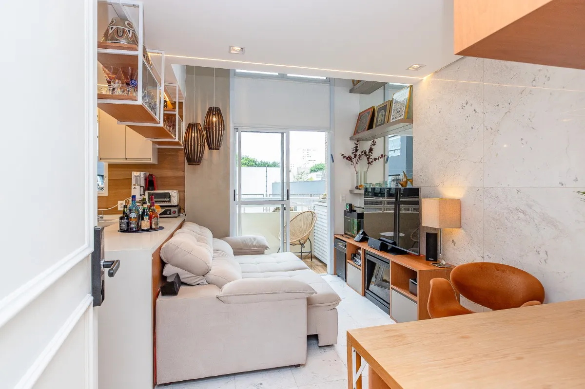 Apartamento para venda em Itaim Bibi com 1 quarto, sendo 1 suíte, 47.3m²