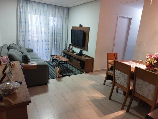 Apartamento 3 quartos e 2 banheiros, à venda, no bairro Barcelona em São Caetano do Sul