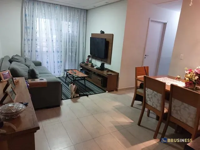 Apartamento 3 quartos e 2 banheiros, à venda, no bairro Barcelona em São Caetano do Sul