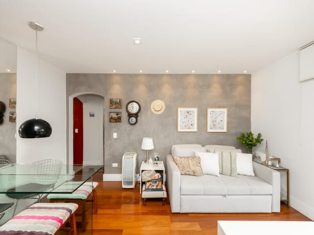 Foto do Apartamento - Apartamento tipo para venda em Itaim Bibi com 1 quarto, 53m² | Correteria Imóveis