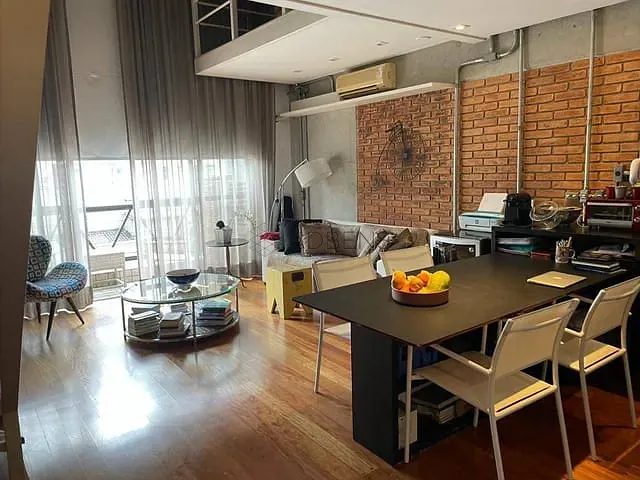 Apartamento 1 quarto e 2 banheiros, à venda ou para alugar, no bairro Cerqueira César em São Paulo