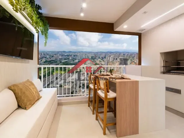 Apartamento com 67m² 3 quartos e 1 banheiro, à venda, no bairro Campestre em Santo André