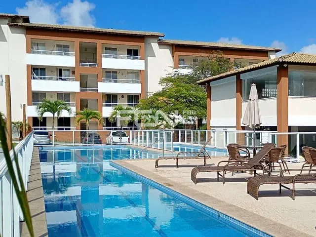 Apartamento com 70m² 2 quartos e 2 banheiros, para alugar, no bairro Guarajuba em Camaçari
