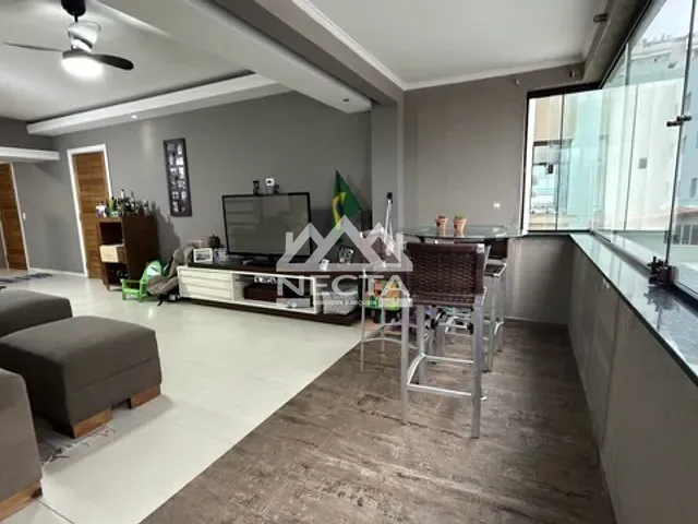 Apartamento com 110m² 3 quartos e 2 banheiros, à venda, no bairro Centro em Caraguatatuba
