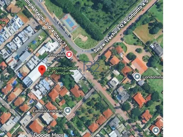 Apartamento com 60m² 2 quartos e 1 banheiro, para alugar, no bairro Setor Habitacional Arniqueiras em Águas Claras