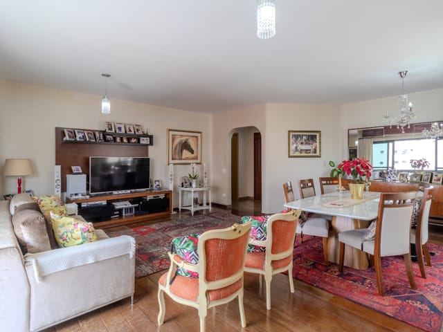 Apartamento com 180m² 4 quartos e 5 banheiros, à venda, no bairro Indianópolis em São Paulo