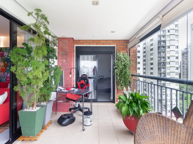 Apartamento com 105m² 2 quartos e 3 banheiros, à venda, no bairro Campo Belo em São Paulo