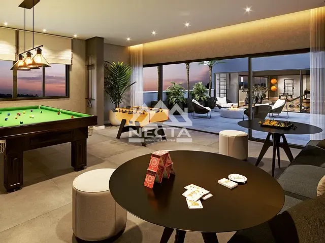 Apartamento com 43m² 1 quarto e 2 banheiros, à venda, no bairro Martim de Sá em Caraguatatuba