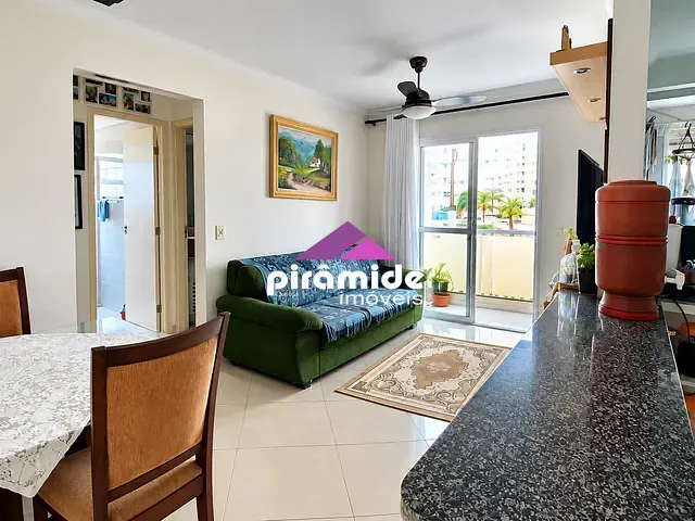 Apartamento com 58m² 2 quartos e 2 banheiros, à venda, no bairro Parque Industrial em São José dos Campos