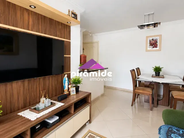 Apartamento com 58m² 2 quartos e 2 banheiros, à venda, no bairro Parque Industrial em São José dos Campos