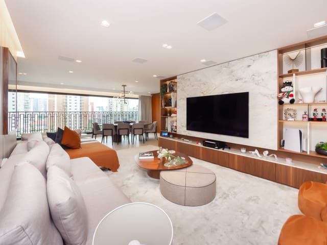 Apartamento com 206m² 4 quartos e 6 banheiros, à venda, no bairro Vila Mariana em São Paulo