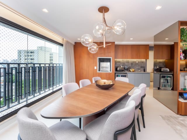 Apartamento com 206m² 4 quartos e 6 banheiros, à venda, no bairro Vila Mariana em São Paulo