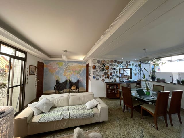 Apartamento com 237m² 4 quartos e 2 banheiros, à venda, no bairro Jaraguá em Belo Horizonte