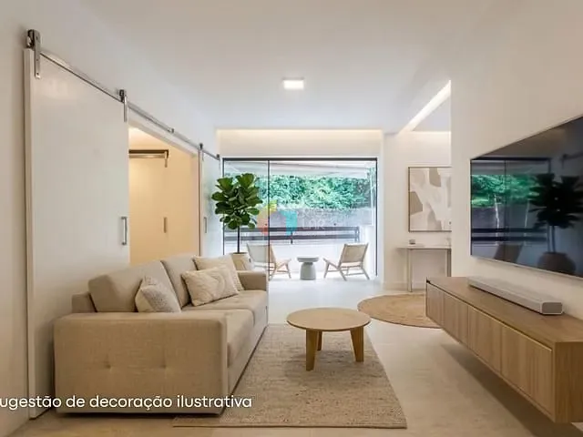 Apartamento com 91m² 2 quartos e 3 banheiros, à venda, no bairro Humaitá em Rio de Janeiro