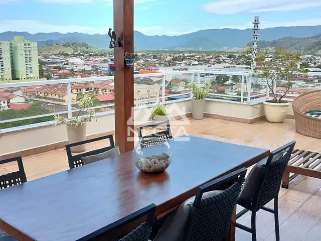 Apartamento com 220m² 4 quartos e 4 banheiros, à venda, no bairro Indaiá em Caraguatatuba