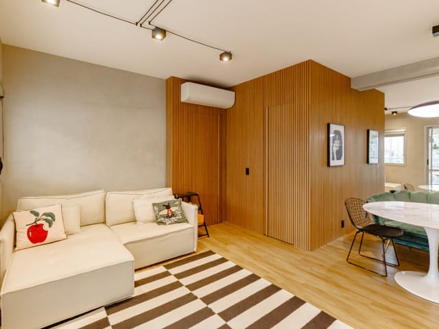 Apartamento com 69m² 1 quarto e 2 banheiros, à venda, no bairro Vila Madalena em São Paulo