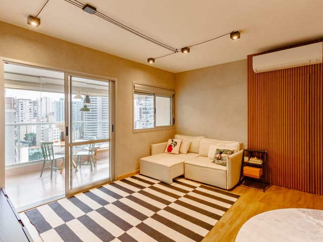 Apartamento com 69m² 1 quarto e 2 banheiros, à venda, no bairro Vila Madalena em São Paulo