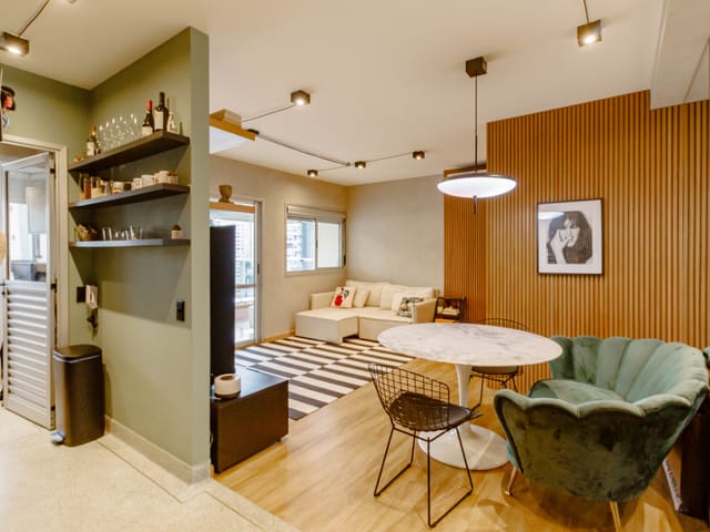 Apartamento com 69m² 1 quarto e 2 banheiros, à venda, no bairro Vila Madalena em São Paulo
