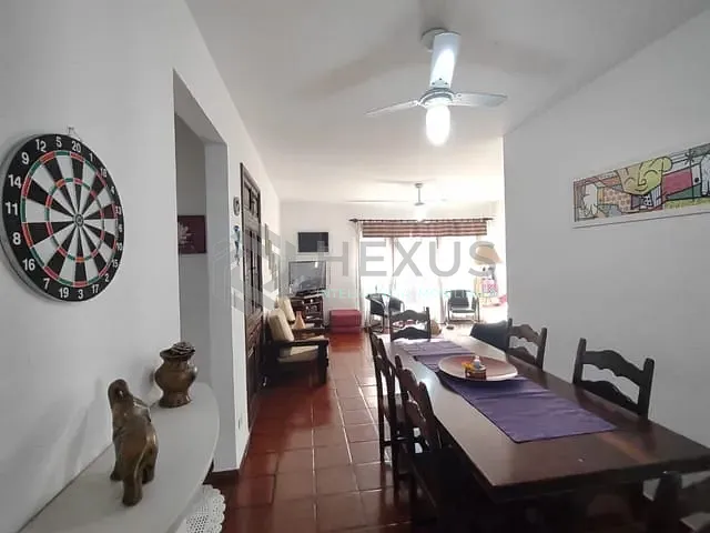 Apartamento com 130m² 3 quartos e 2 banheiros, à venda, no bairro Enseada em Guarujá