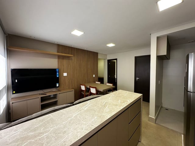 Apartamento com 71m² 2 quartos e 3 banheiros, para alugar, no bairro Setor Marista em Goiânia