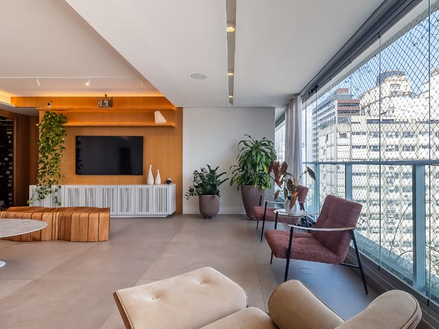 Apartamento com 175m² 3 quartos e 3 banheiros, à venda, no bairro Cerqueira César em São Paulo