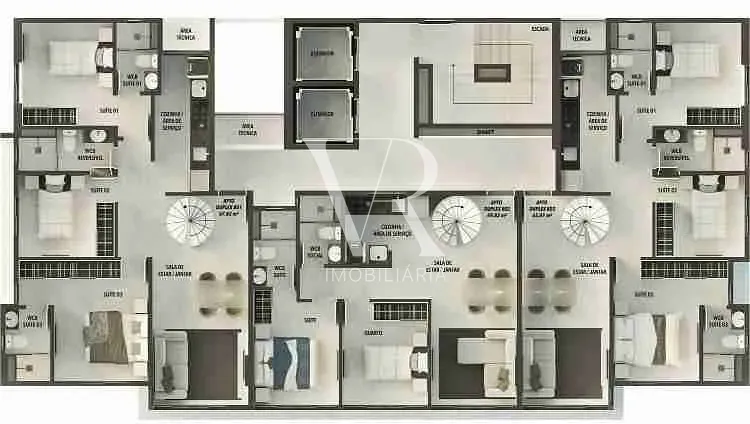 Apartamento, 3 quartos, 65 m² - Foto 8