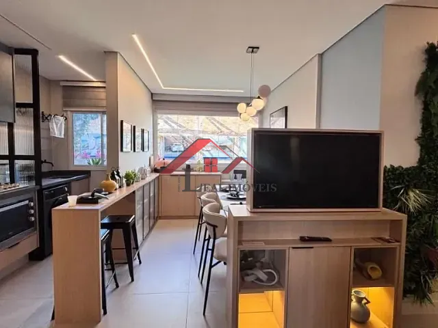Apartamento com 45m² 2 quartos e 1 banheiro, à venda, no bairro Casa Branca em Santo André