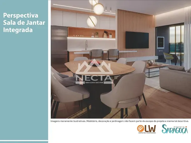 Apartamento com 94m² 3 quartos e 2 banheiros, à venda, no bairro Sumaré em Caraguatatuba