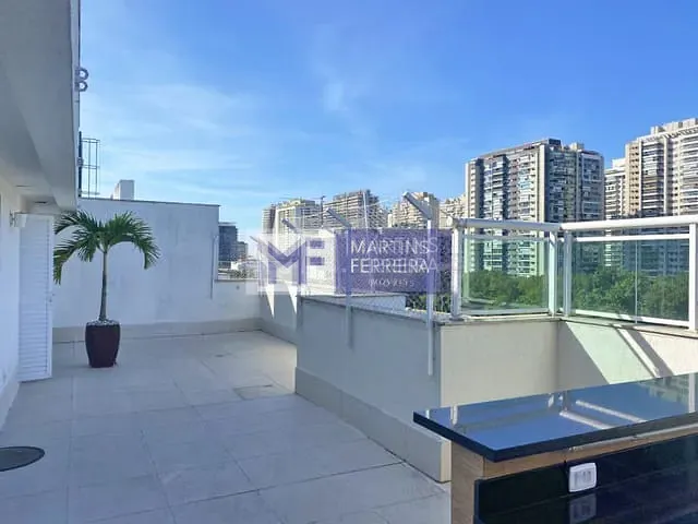 Apartamento com 172m² 2 quartos e 3 banheiros, à venda, no bairro Barra da Tijuca em Rio de Janeiro