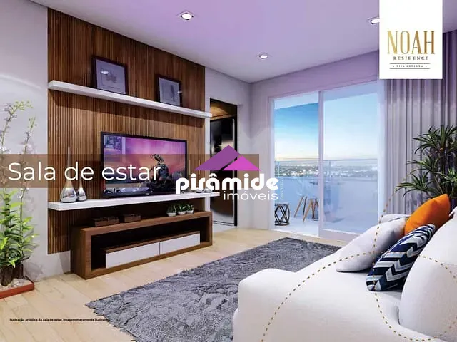 Apartamento com 76m² 2 quartos e 2 banheiros, à venda, no bairro Jardim São Dimas em São José dos Campos