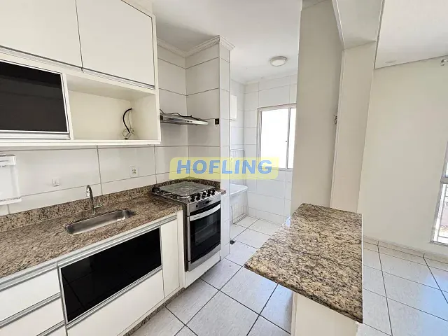 Apartamento 2 quartos e 1 banheiro, para alugar, no bairro Chácara Luza em Rio Claro