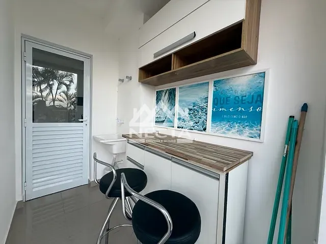 Apartamento com 61m² 2 quartos e 2 banheiros, à venda, no bairro Porto Novo em Caraguatatuba