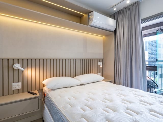 Apartamento com 27m² 1 quarto e 1 banheiro, à venda, no bairro Santo Amaro em São Paulo