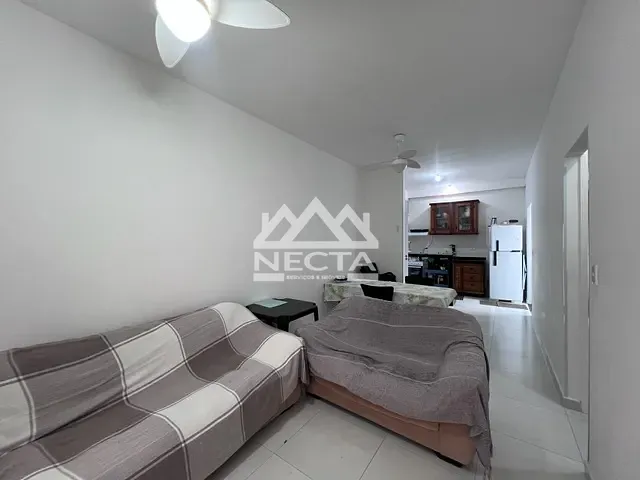 Apartamento com 60m² 2 quartos e 1 banheiro, à venda, no bairro Jardim Tarumãs em Caraguatatuba
