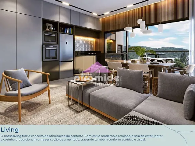 Apartamento com 36m² 1 quarto e 1 banheiro, à venda, no bairro Toninhas em Ubatuba