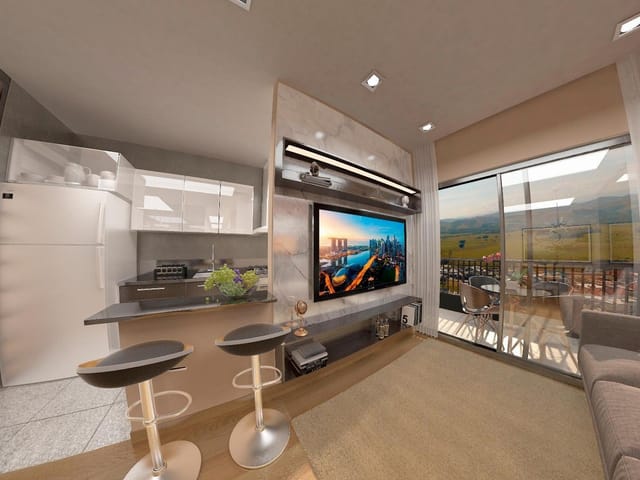 Foto do Apartamento - Lançamento Amarilis Urbanova, Apartamento com 3 dormitórios à venda, 72,75 m² por R$ 707.668,02– Colinas do Paratehy – São José dos Campos/SP | PIRAMIDE IMOVEIS