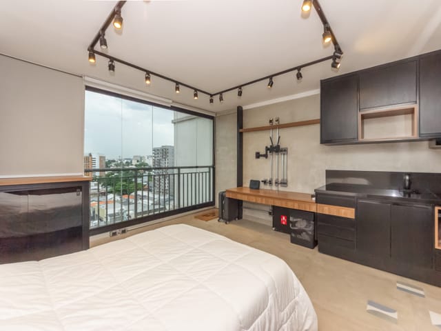 Apartamento com 25m² 1 quarto e 1 banheiro, à venda, no bairro Indianópolis em São Paulo