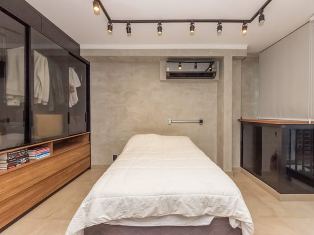 Apartamento com 25m² 1 quarto e 1 banheiro, à venda, no bairro Indianópolis em São Paulo