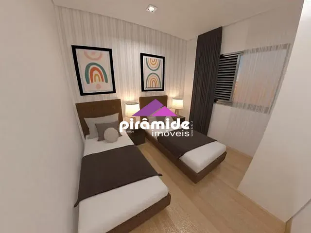 Apartamento com 66m² 2 quartos e 2 banheiros, à venda, no bairro Urbanova em São José dos Campos