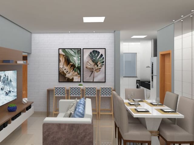 Apartamento com 83m² 3 quartos e 1 banheiro, à venda, no bairro Jaqueline em Belo Horizonte